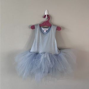 NWT Authentic iloveplum BAE Tutu Dress - Metallic Gwenyth Blue